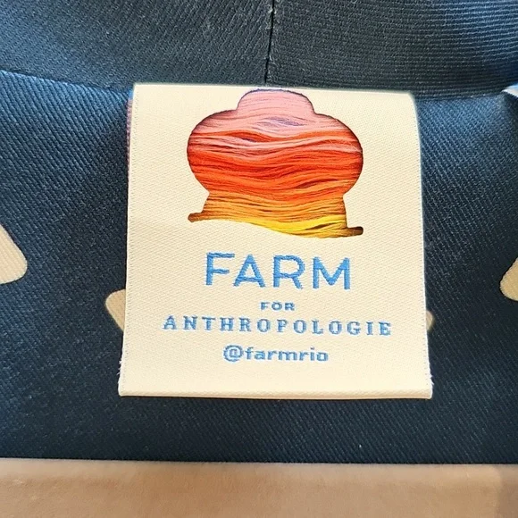 Farm Rio Long Sleeve Blazer Dress Evil Eye Size XSmall - Picture 5 of 6